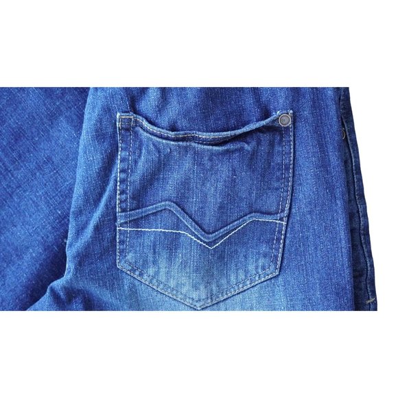 Vintage Brass jeans Mens Size 34 x 30 VB Stretch Slim Straight - Picture 13 of 13